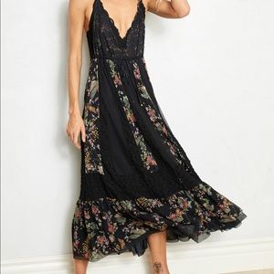 Long flower print dress by We are HAH